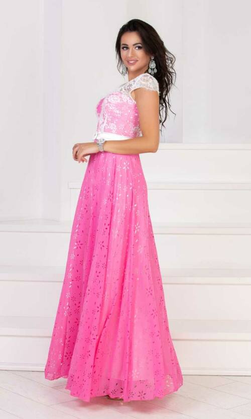 Вечірня сукня 6018e Рожевий