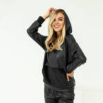 Спортивний Костюм Еко Шкіра D2196 Чорний