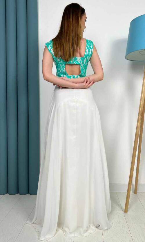 Вечірня сукня 6021e М'ятний