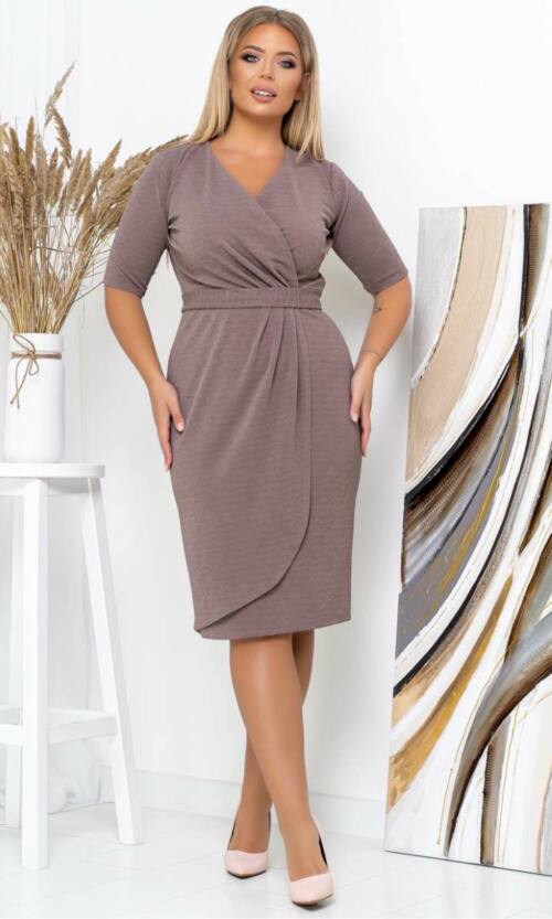 Повсякденне плаття 20174 Бежевий