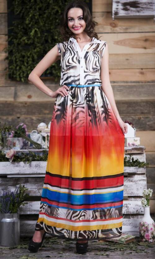 Повсякденне плаття 4181e Білий