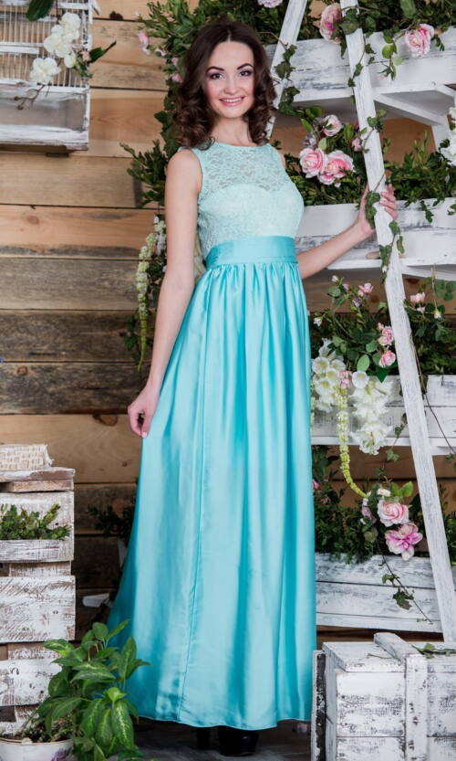 Вечірня сукня 5072e Блакитний