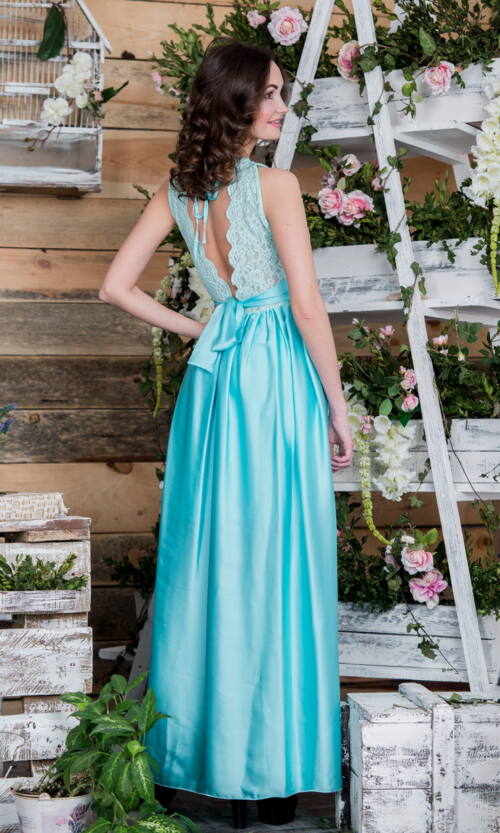 Вечірня сукня 5072e Блакитний