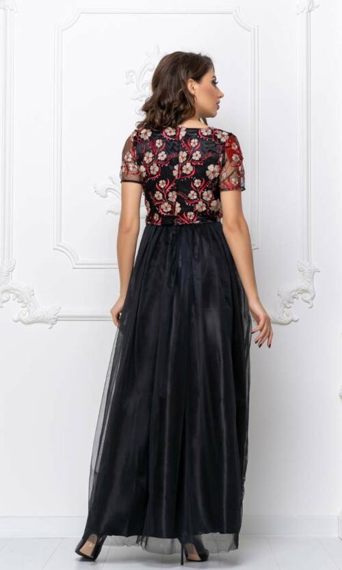 Вечірня сукня 8004e Чорний