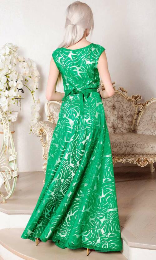Вечірня сукня 7090e Зелений