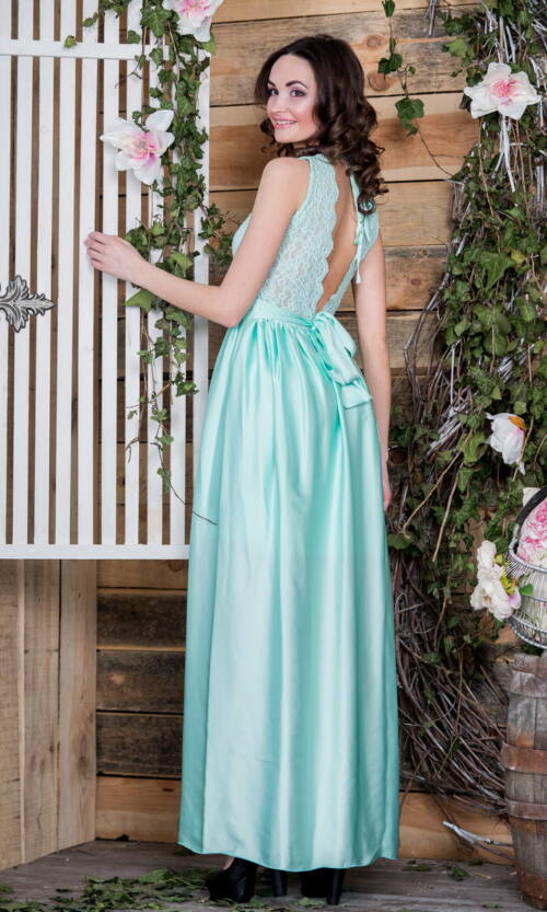 Вечірня сукня 5072e М'ятний