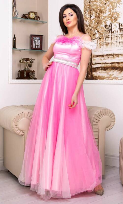 Вечірня сукня 9062e Рожевий