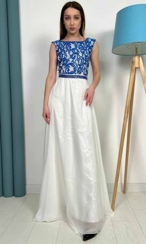 Вечірня сукня 6021e Джинсовий