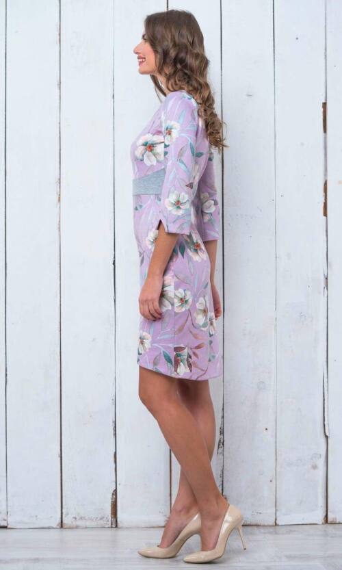 Повсякденне плаття 6205e Бузковий