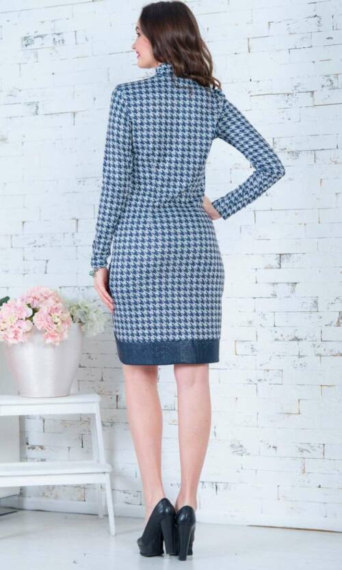 Повсякденне плаття ангора декор 6292 Бежеве