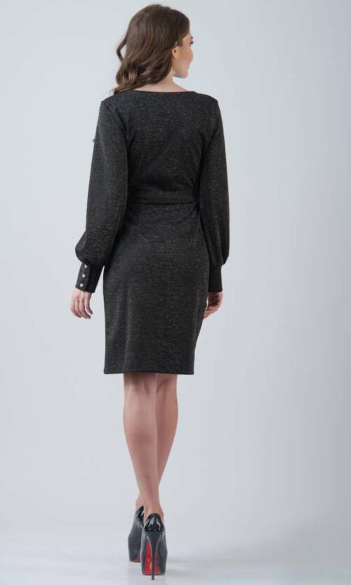 Повсякденне плаття 7217e Чорний