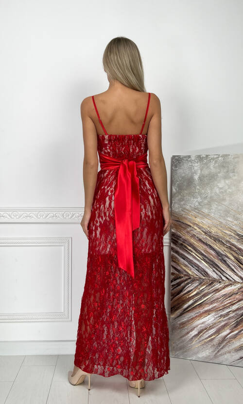 Вечірня сукня 4127e Червоний