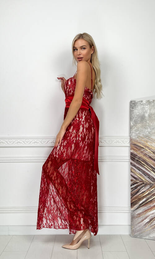 Вечірня сукня 4127e Червоний