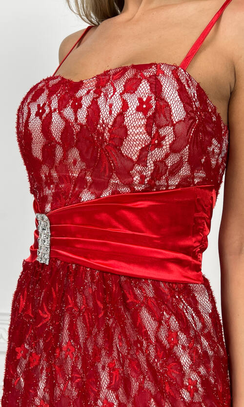 Вечірня сукня 4127e Червоний