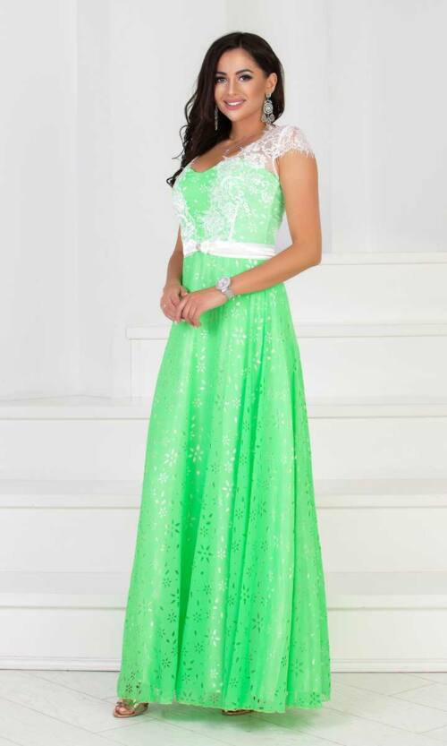 Вечірня сукня 6018e Салатовий