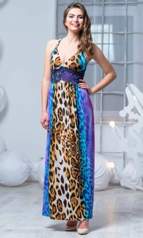 Повсякденне плаття 4136e Фіолетовий