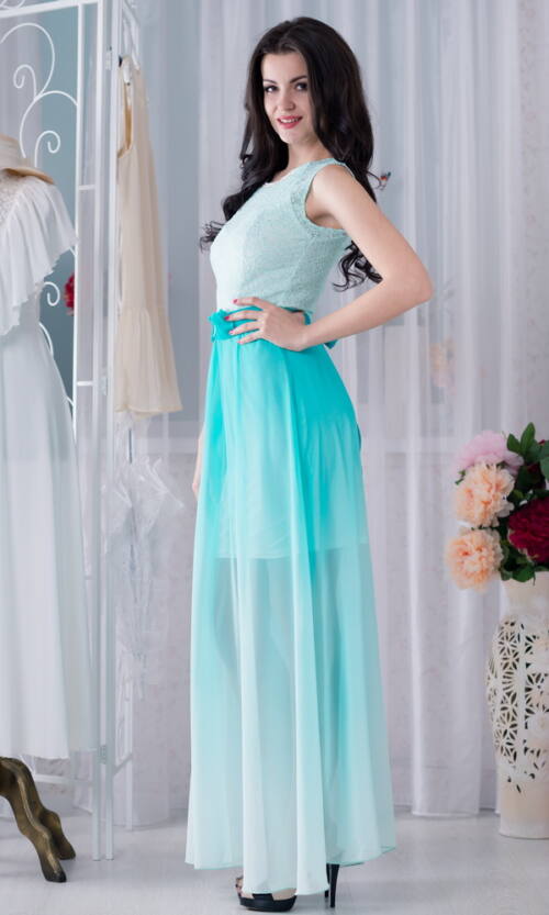 Вечірня сукня 5030e Лазур