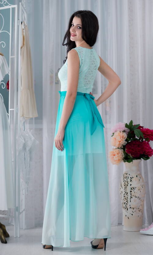 Вечірня сукня 5030e Лазур