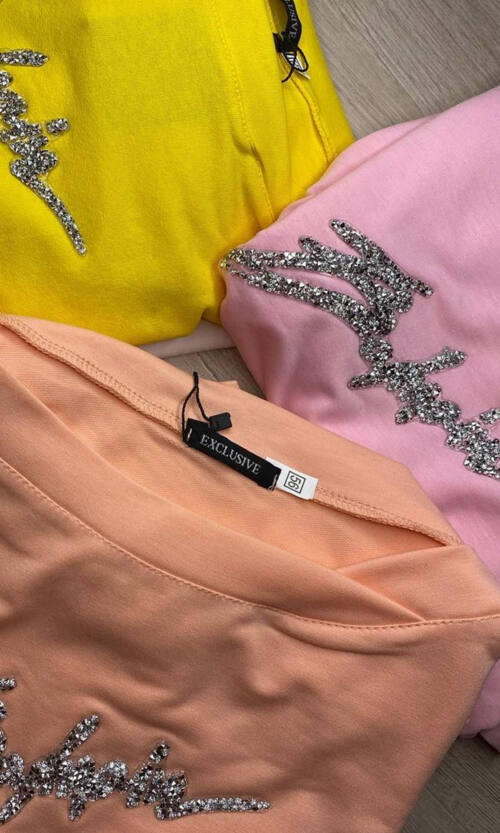 Брючний костюм 7006 Персик