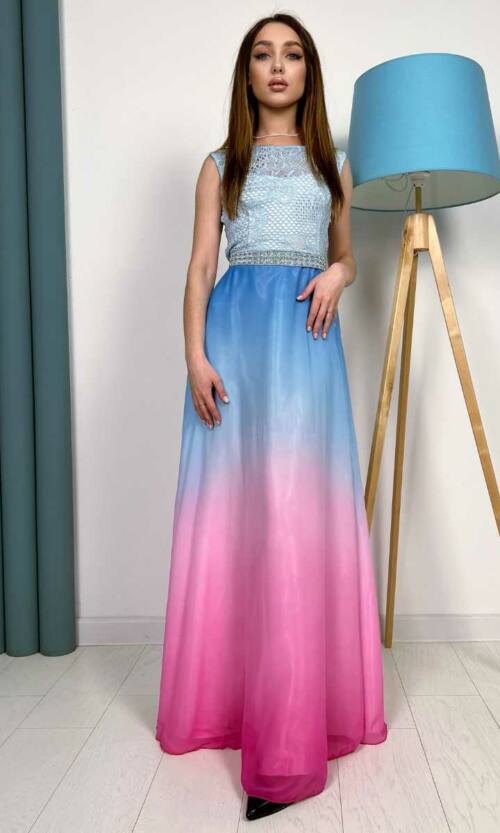 Вечірня сукня 6081 Рожевий