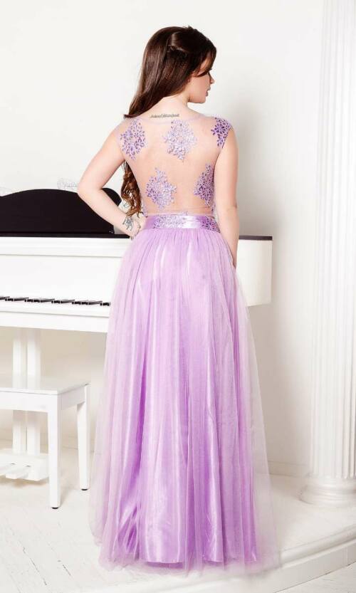 Вечірня сукня 8016e Бузковий