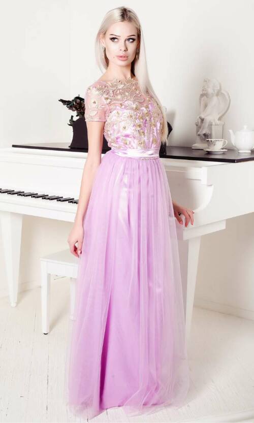 Вечірня сукня 8001e Бузковий