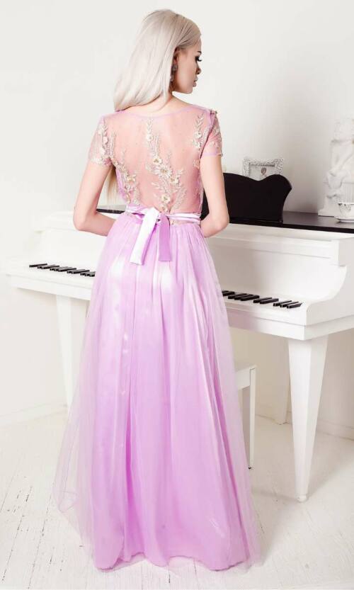 Вечірня сукня 8001e Бузковий