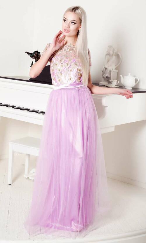 Вечірня сукня 8001e Бузковий