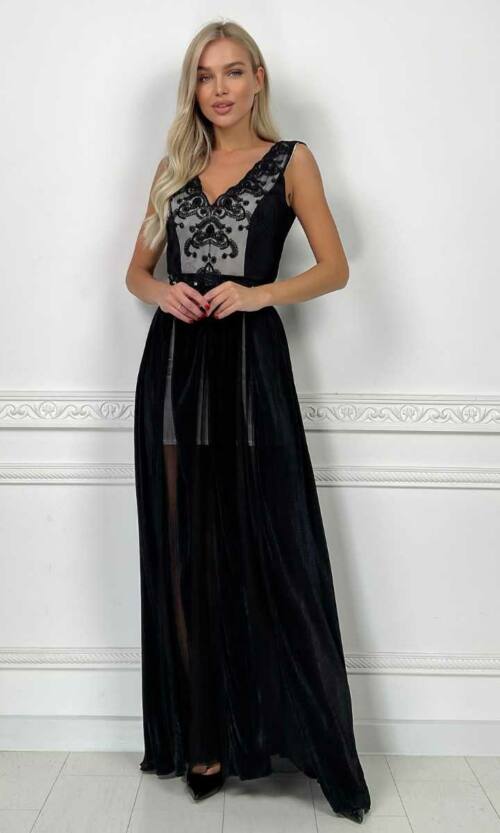 Вечірня сукня 5068 Сірий