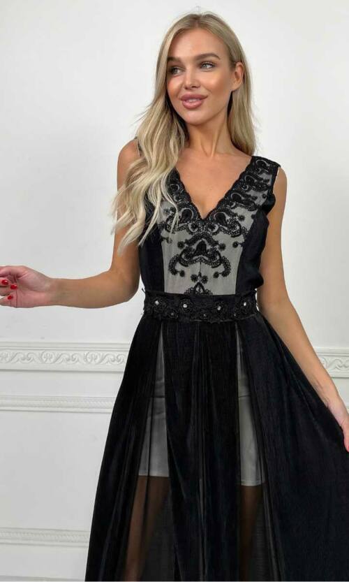 Вечірня сукня 5068 Сірий