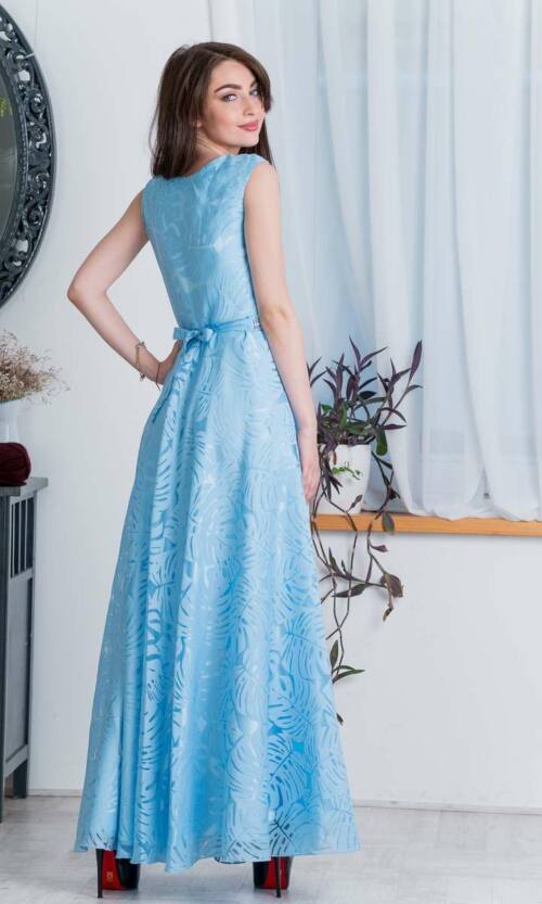 Вечірня сукня 7090e Блакитний
