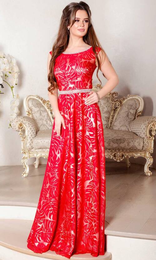 Вечірня сукня 7090e Червоний