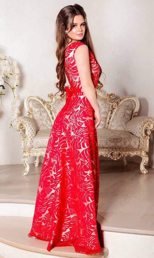 Вечірня сукня 7090e Червоний
