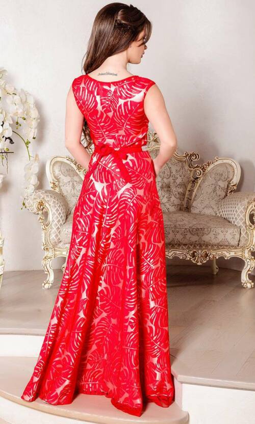 Вечірня сукня 7090e Червоний