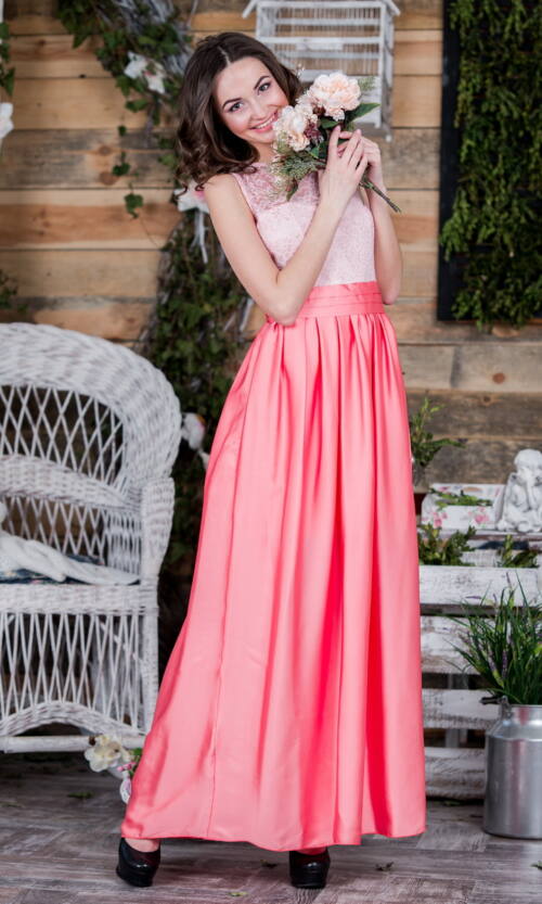 Вечірня сукня 5072e Кораловий