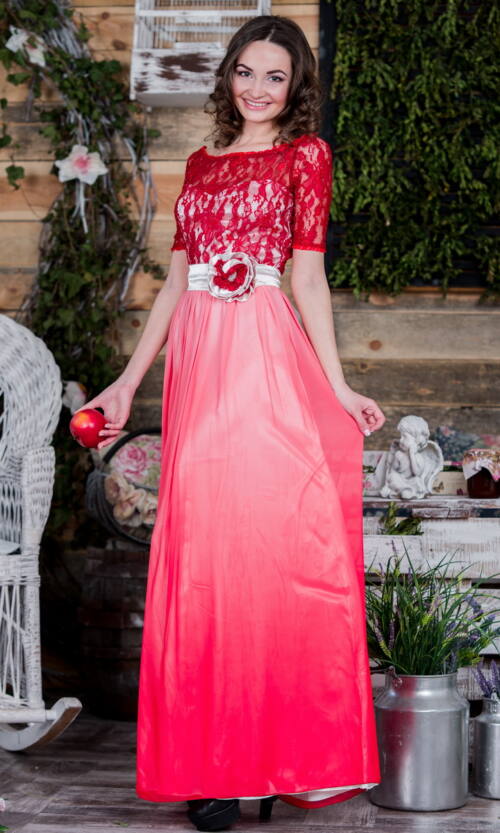 Вечірня сукня 5074e Червоний