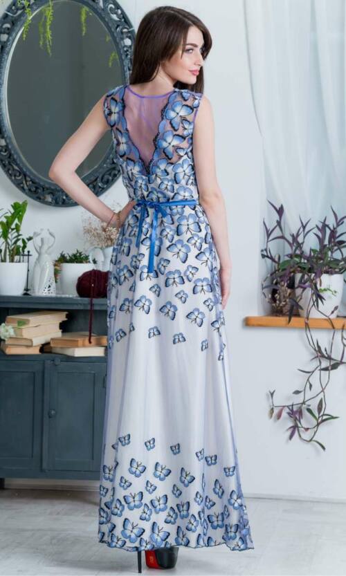 Вечірня сукня 7113e Блакитний