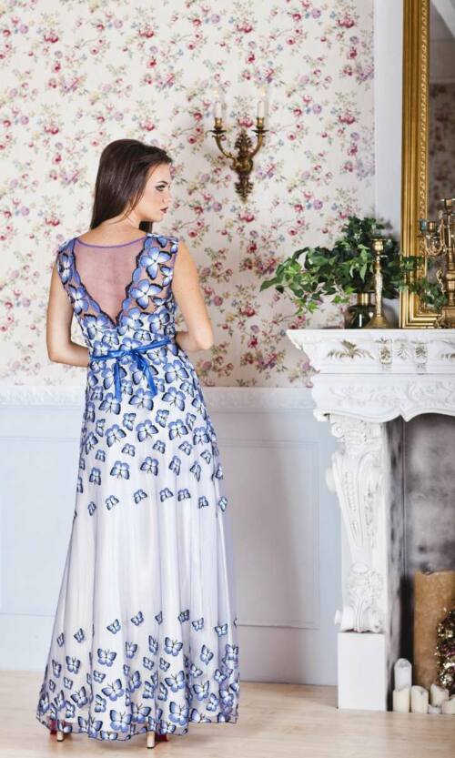 Вечірня сукня 7113e Блакитний