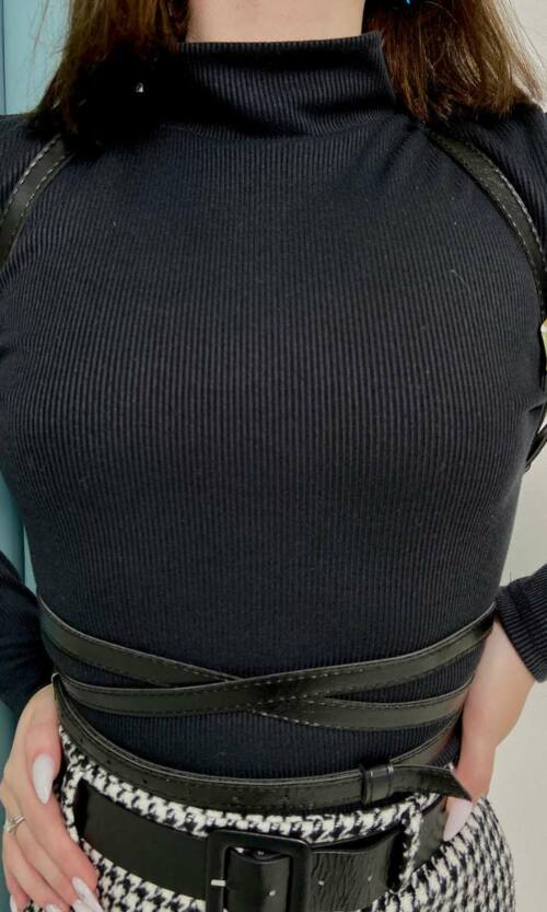 Пояс портупея 3 Чорний