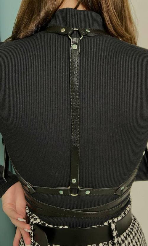 Пояс портупея 3 Чорний