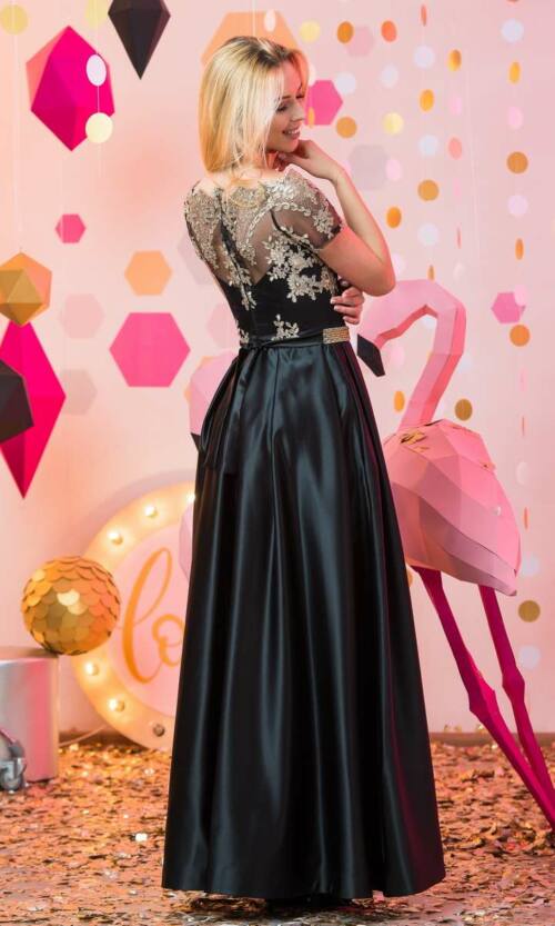 Вечірня сукня 7037 Чорний