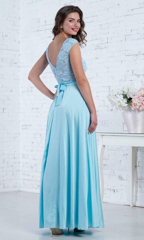 Вечірня сукня 7088 Блакитний