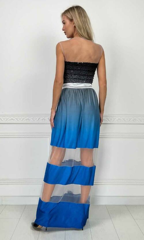 Вечірня сукня 5057e Блакитний