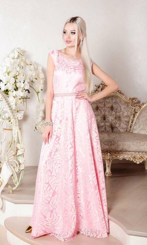 Вечірня сукня 7090e Рожевий