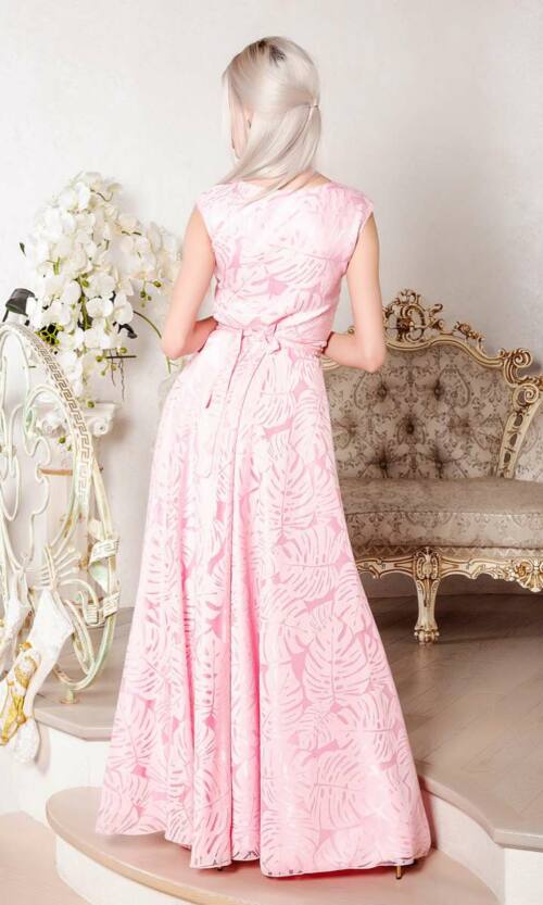 Вечірня сукня 7090e Рожевий