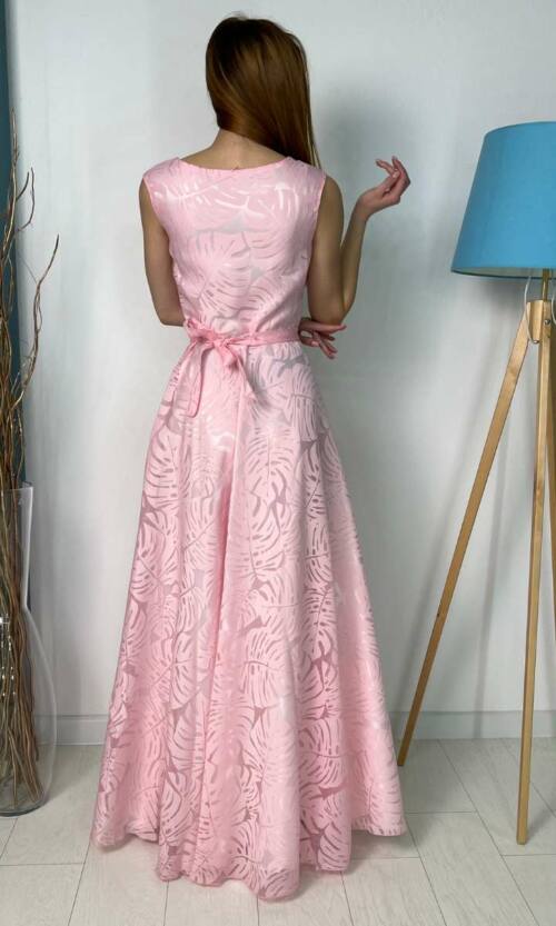 Вечірня сукня 7090e Рожевий