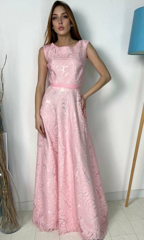 Вечірня сукня 7090e Рожевий