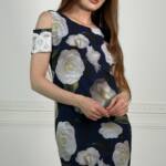 Повсякденне плаття 9136/7 Синій